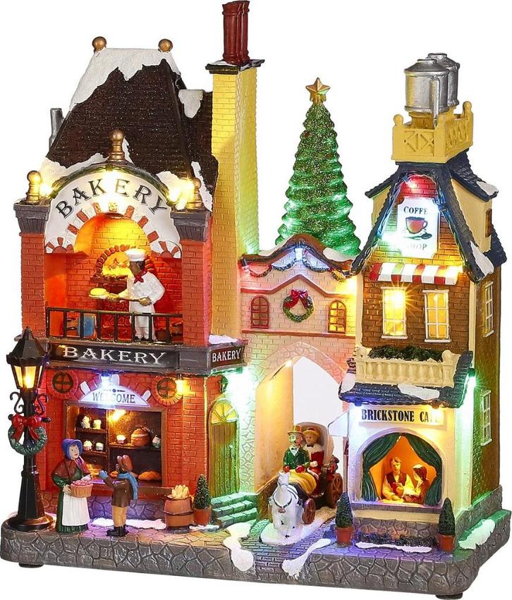 Luville Shopping Street - Kerstdorp winkel straat, Diversen, Kerst, Nieuw, Ophalen