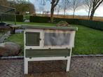 konijnenhok, Dieren en Toebehoren, Knaagdieren en Konijnen | Hokken en Kooien, Ophalen, Gebruikt, 90 cm of meer, Konijn
