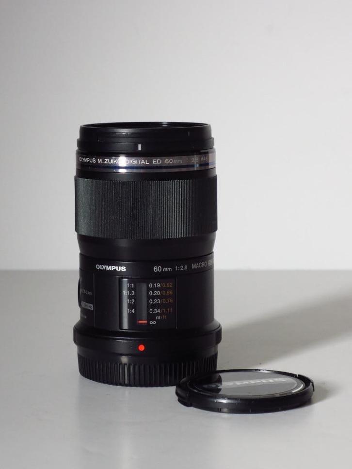 Olympus M.Zuiko 60mm f2.8 macro, Audio, Tv en Foto, Fotografie | Lenzen en Objectieven, Gebruikt, Macrolens, Ophalen of Verzenden