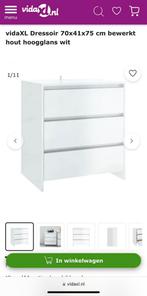 2 Vidaxl dressoirs/kasten 70x41x75cm, Ophalen, 50 tot 100 cm, Zo goed als nieuw, 25 tot 50 cm