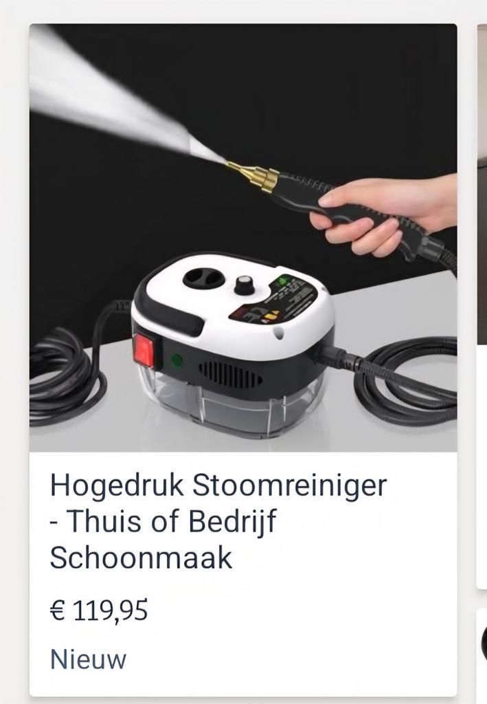 Hogedrukspuit stoomreiniger, Witgoed en Apparatuur, Stoomapparaten, Zo goed als nieuw, Ophalen of Verzenden