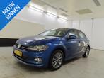 VOLKSWAGEN POLO 1.0 TSI HIGHLINE I AUTOMAAT I APPLE CARPLAY, Auto's, Volkswagen, Stof, Gebruikt, 95 pk, Blauw