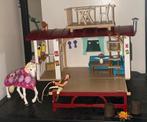 Schleich caravan met paard, Verzamelen, Speelgoed, Ophalen of Verzenden