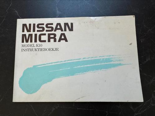 Nissan micra model k10 instructieboekje 1989, Auto diversen, Handleidingen en Instructieboekjes, Ophalen of Verzenden