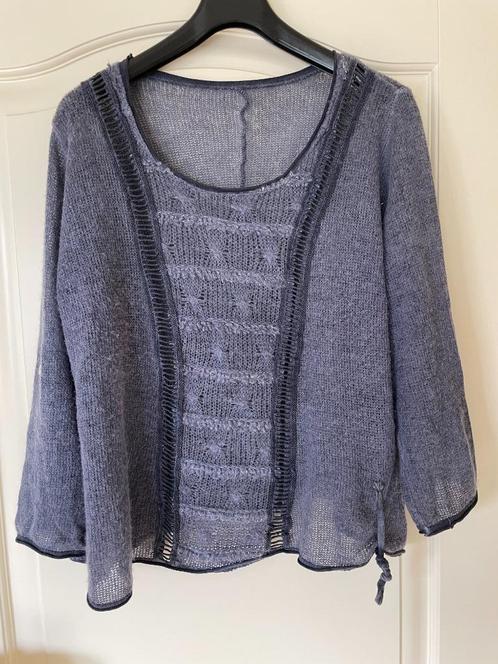 Dun truitje, maat L, Kleding | Dames, Truien en Vesten, Gedragen, Maat 42/44 (L), Wit, Verzenden