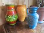 vaas/vazen  WEST GERMANY, Overige kleuren, Aardewerk of Porselein, Ophalen of Verzenden, Zo goed als nieuw