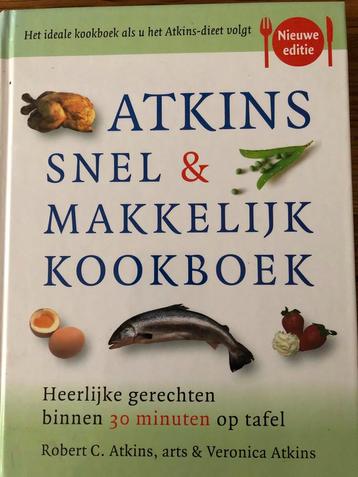 Atkins Snel & Makkelijk Kookboek beschikbaar voor biedingen