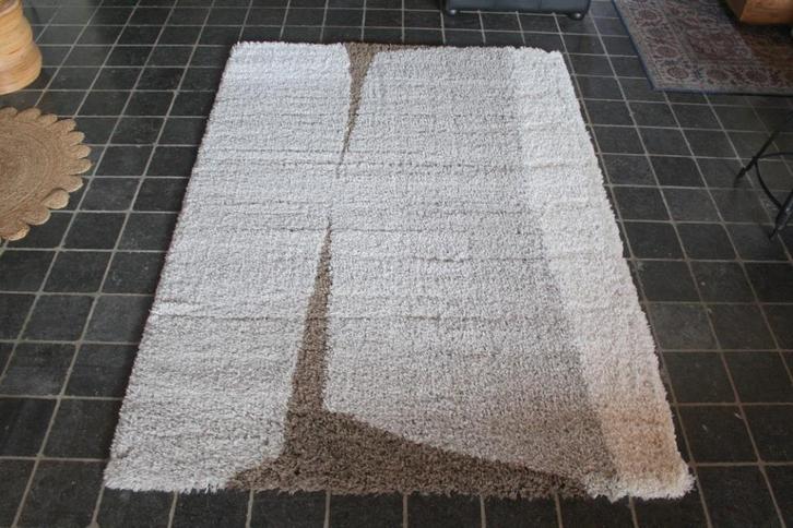 Zacht vloerkleed Jade ELLE Decoration beige naturel 160x230, Huis en Inrichting, Stoffering | Tapijten en Kleden, Nieuw, 150 tot 200 cm