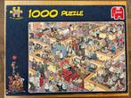 Jan van Haasteren 1000 op kantoor, Ophalen of Verzenden, 500 t/m 1500 stukjes, Zo goed als nieuw, Legpuzzel