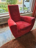 comfortabel, design, Huis en Inrichting, Fauteuils, Ophalen of Verzenden, Zo goed als nieuw, 75 tot 100 cm, Leer