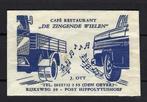 777 Den Oever cafe rest DE ZINGENDE WIELEN, Ophalen of Verzenden, Nederland