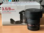 Samyang 8mm Fisheye Lens - voor Canon Aps-c, Ophalen of Verzenden, Zo goed als nieuw, Groothoek Fisheye-lens