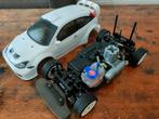 Tamiya TGS-R Nitro auto, Hobby en Vrije tijd, Modelbouw | Radiografisch | Auto's, Verzenden, Zo goed als nieuw, Schaal 1:10, Auto onroad