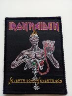 Iron Maiden prachtige  vintage 1988 seventh son... patch 83, Verzenden, Nieuw, Kleding