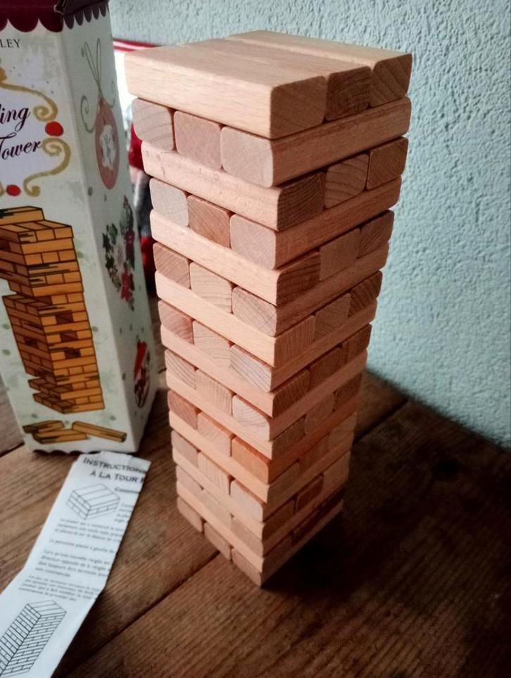Jenga in Laura Ashley Home Christmas doos, Hobby en Vrije tijd, Gezelschapsspellen | Overige, Nieuw, Ophalen of Verzenden