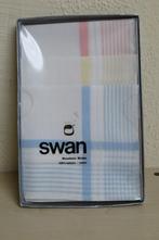 Vintage Swan dames zakdoeken, 3 stuks in doosje, Ophalen of Verzenden, Persoonlijke verzorging