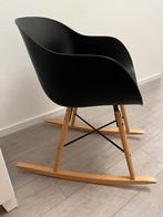 Schommelstoel, Huis en Inrichting, Stoelen, Ophalen, Zo goed als nieuw, Wit, Eén