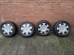 Audi Winterset met Wieldoppen. MOET WEG, Auto-onderdelen, Banden en Velgen, Ophalen, Gebruikt, 16 inch, Banden en Velgen