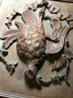 Antiek houtgesneden paneel/ frans, Antiek en Kunst, Ophalen of Verzenden