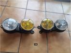 Bmw e12 originele koplampen met gele mistlichten!!, Auto-onderdelen, Ophalen of Verzenden, Gebruikt, BMW