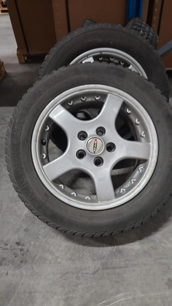Set Winterbanden op MAK Velgen – Volkswagen Polo (14 inch), Auto diversen, Overige Auto diversen, Ophalen of Verzenden