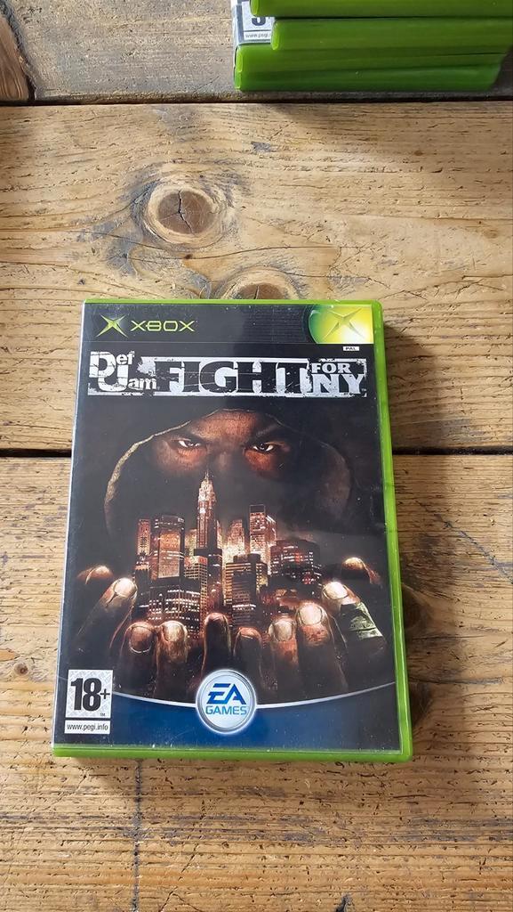 Def Jam: Fight for NY - Xbox, Spelcomputers en Games, Games | Xbox Original, Gebruikt, Vechten, 2 spelers, Vanaf 18 jaar, Ophalen