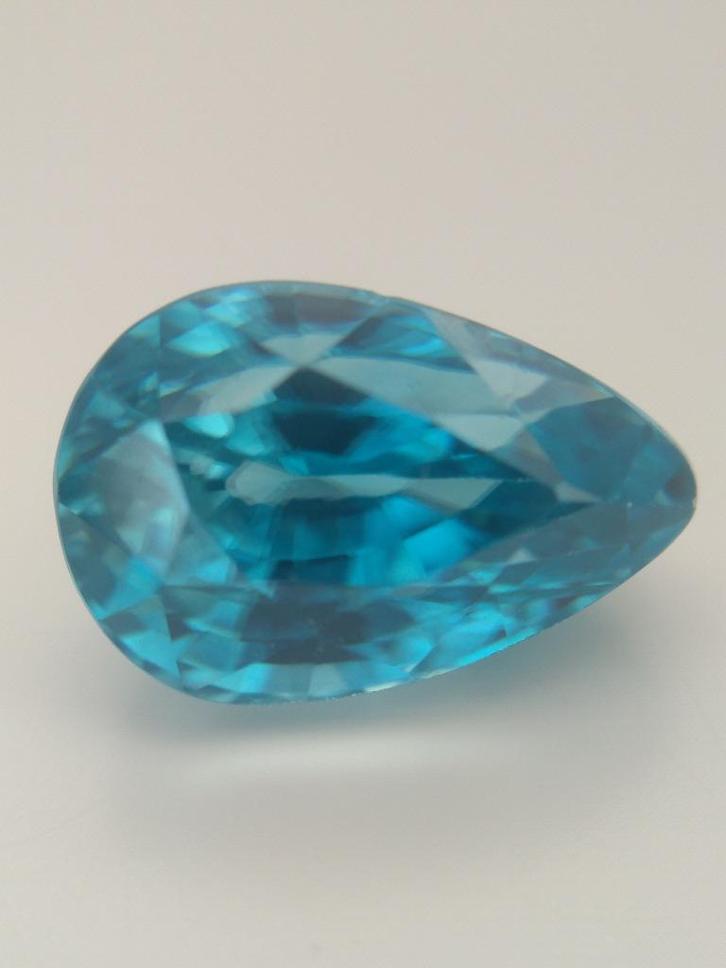 Blauwe zirkoon 5.33 karaat - Edelstenen, Sieraden, Tassen en Uiterlijk, Edelstenen, Nieuw, Ophalen of Verzenden