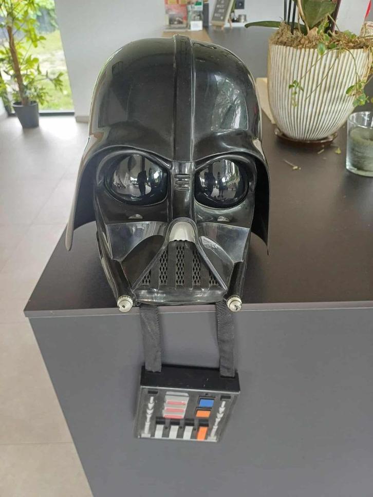 Darth Vader Stemvervormer Helm Star Wars Hasbro 2004, Verzamelen, Overige Verzamelen, Zo goed als nieuw, Ophalen of Verzenden
