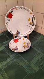 servies delen Rien Poortvliet , borden en bekers - nieuw., Ophalen of Verzenden, Nieuw, Overige stijlen, Bord(en)