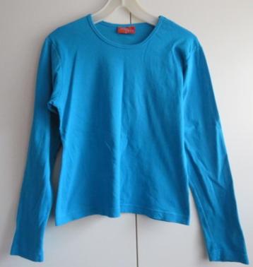 Shirt lange mouw petrolblauw Ladies Choice maat XL beschikbaar voor biedingen