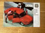 Skoda 1000 MB Leaflet Nederlands, Ophalen of Verzenden, Gelezen