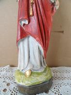 Beeld Heilige Apollonia 29cm steen Apollonia van Alexandrië, Ophalen of Verzenden, Zo goed als nieuw, Beeld(je), Christendom | Katholiek