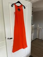 Oranje jurk lang in S M of L - nieuw - stretch jurken met, Maat 38/40 (M), Oranje, Ophalen of Verzenden, Zo goed als nieuw