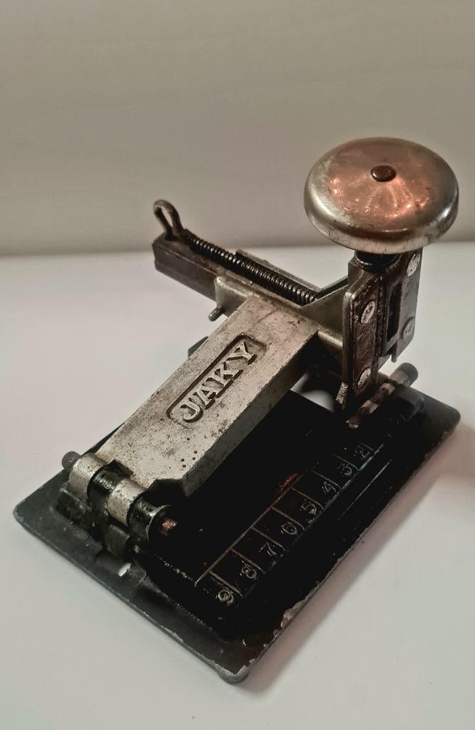 Antieke JAKY France Nietmachine, Antiek en Kunst, Antiek | Kantoor en Zakelijk, Ophalen of Verzenden