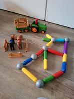 Smart max my first tractor set +  magnetische onderdelen, Kinderen en Baby's, Speelgoed | Overig, Ophalen of Verzenden, Zo goed als nieuw