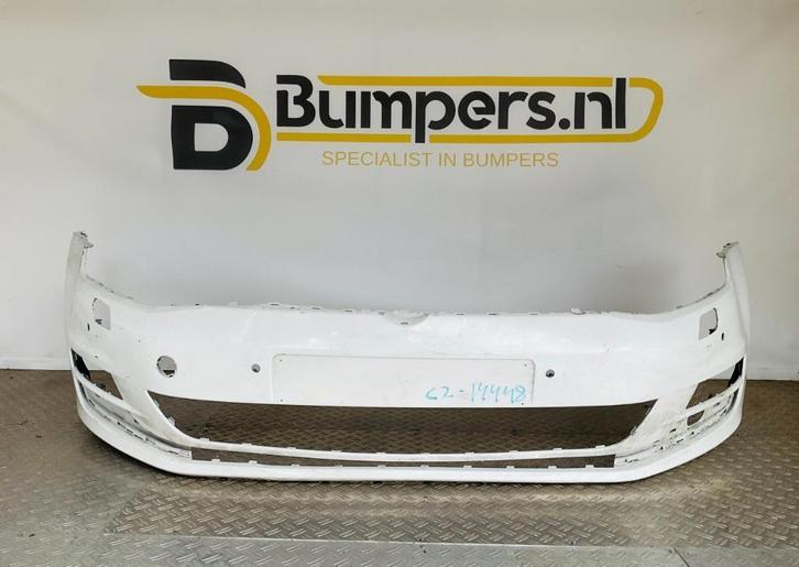 Bumper Volkswagen Golf 7 12-16  pdc Voorbumper 1-C2-14448z, Auto diversen, Tuning en Styling, Ophalen