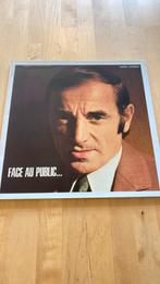 Vinyl lp Charles Aznavour - Face au public, Ophalen of Verzenden