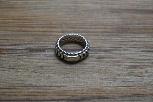Buddha to Buddha ring Lars (maat 18), Sieraden, Tassen en Uiterlijk, Ringen, Gebruikt, Dame of Heer, 18 tot 19, Zilver, Zilver