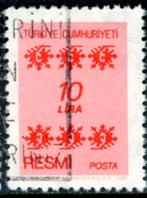 Turkije D164 - Dienstzegel, Postzegels en Munten, Ophalen of Verzenden, Republiek Turkije, Overige landen, Gestempeld