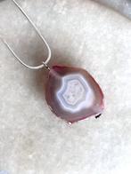 Agaat ketting, Sieraden, Tassen en Uiterlijk, Edelstenen, Ophalen of Verzenden, Zo goed als nieuw