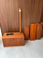 Vintage Poul Cadovius Royal System wandmeubel, Huis en Inrichting, Kasten | Wandmeubels, Ophalen, Gebruikt, 150 tot 200 cm, Teakhout
