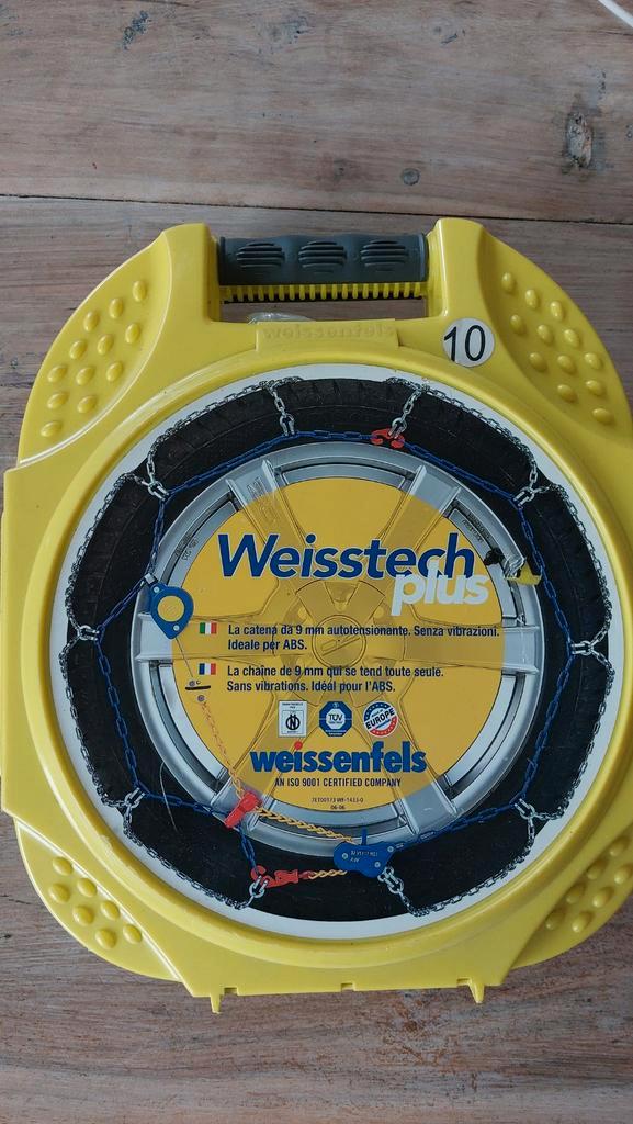 Weissenfels Sneeuwkettingen - Maat 10, Auto diversen, Sneeuwkettingen, Zo goed als nieuw, Ophalen