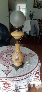 Vintage Tafellamp met Dame Afbeelding, Ophalen