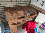 Gebruikte Werkbank - Stevig Hout - 150cm, Doe-het-zelf en Verbouw, Werkbanken, Ophalen, Gebruikt, 120 tot 170 cm, Bankschroef