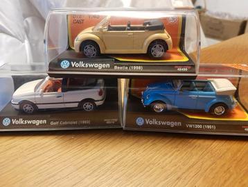 New Ray volkswagen modellen 3 stuks 