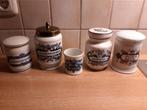 5 delfts blauwe apotheker potten, Ophalen