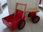 Heel mooi rood houten bakfietsje, Kinderen en Baby's, Speelgoed | Buiten | Voertuigen en Loopfietsen, Ophalen of Verzenden, Zo goed als nieuw