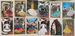 Vintage ansichtkaart geborduurd thema Spaanse dans Flamengo, Ophalen of Verzenden, 1960 tot 1980, Klederdracht