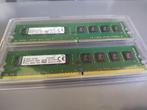 2x Geheugen Kingston DDR4 2133 4gb, Computers en Software, RAM geheugen, Verzenden, DDR4, 8 GB, Zo goed als nieuw