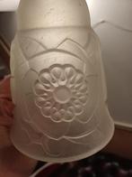 art deco glazen lamp kelk. Vannes France, Ophalen